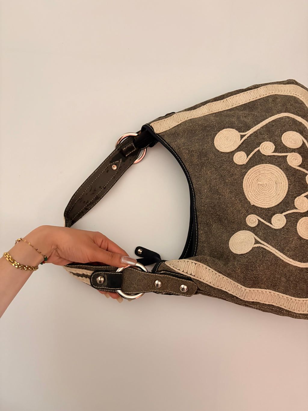 denim hobo bag