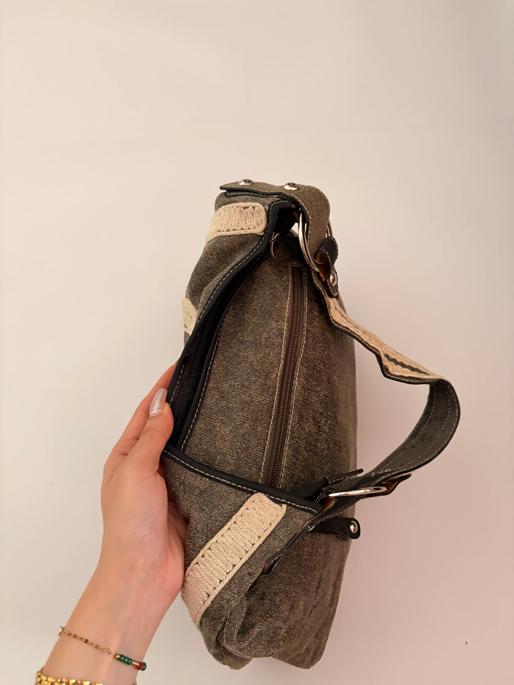 denim hobo bag