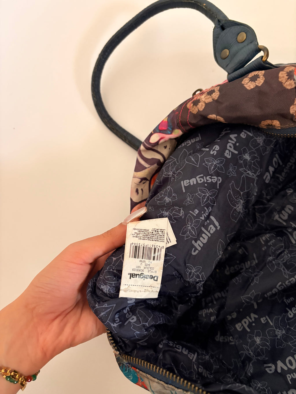 Desigual tokyo patchwork bag