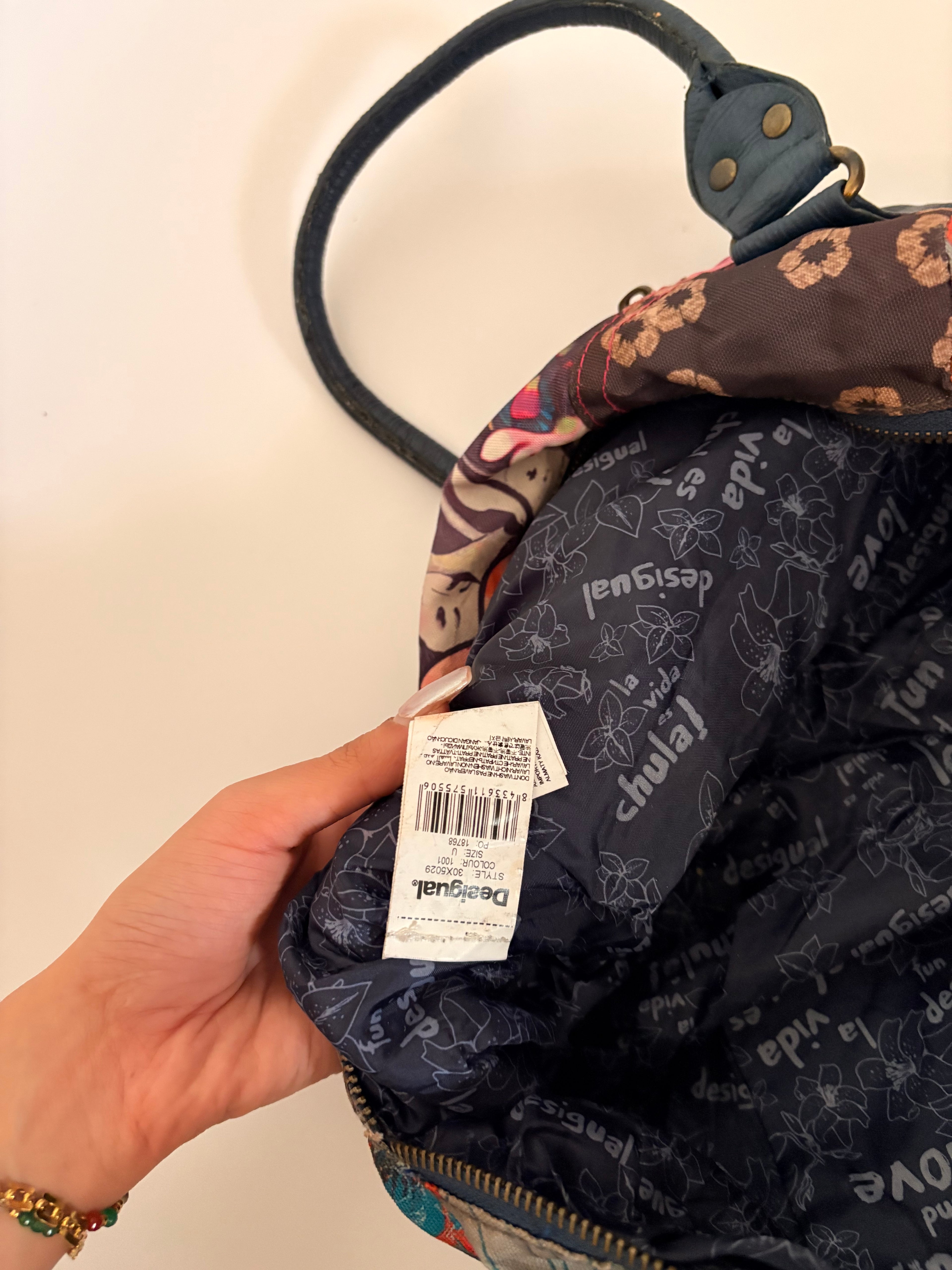 Desigual tokyo patchwork bag