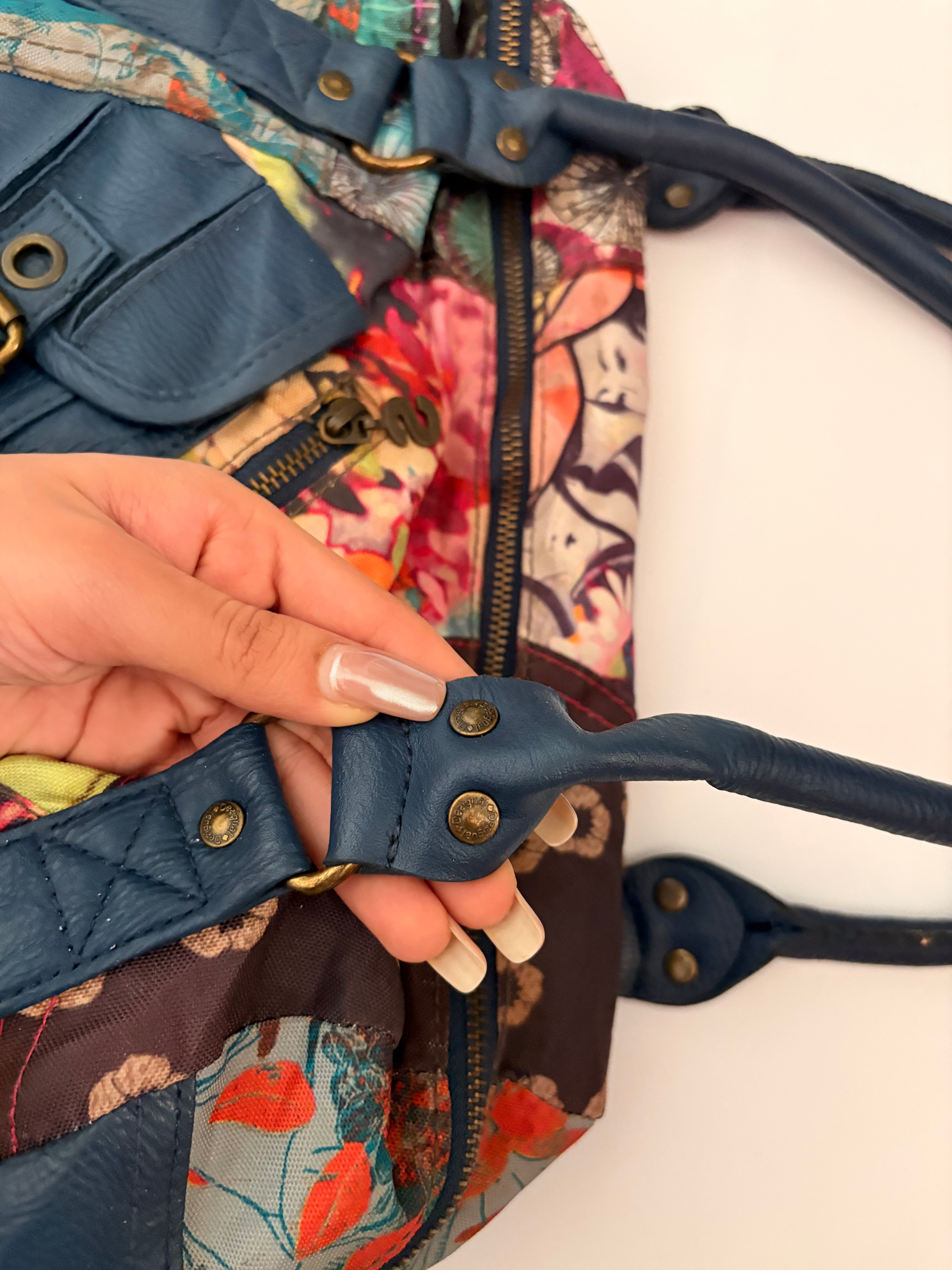 Desigual tokyo patchwork bag