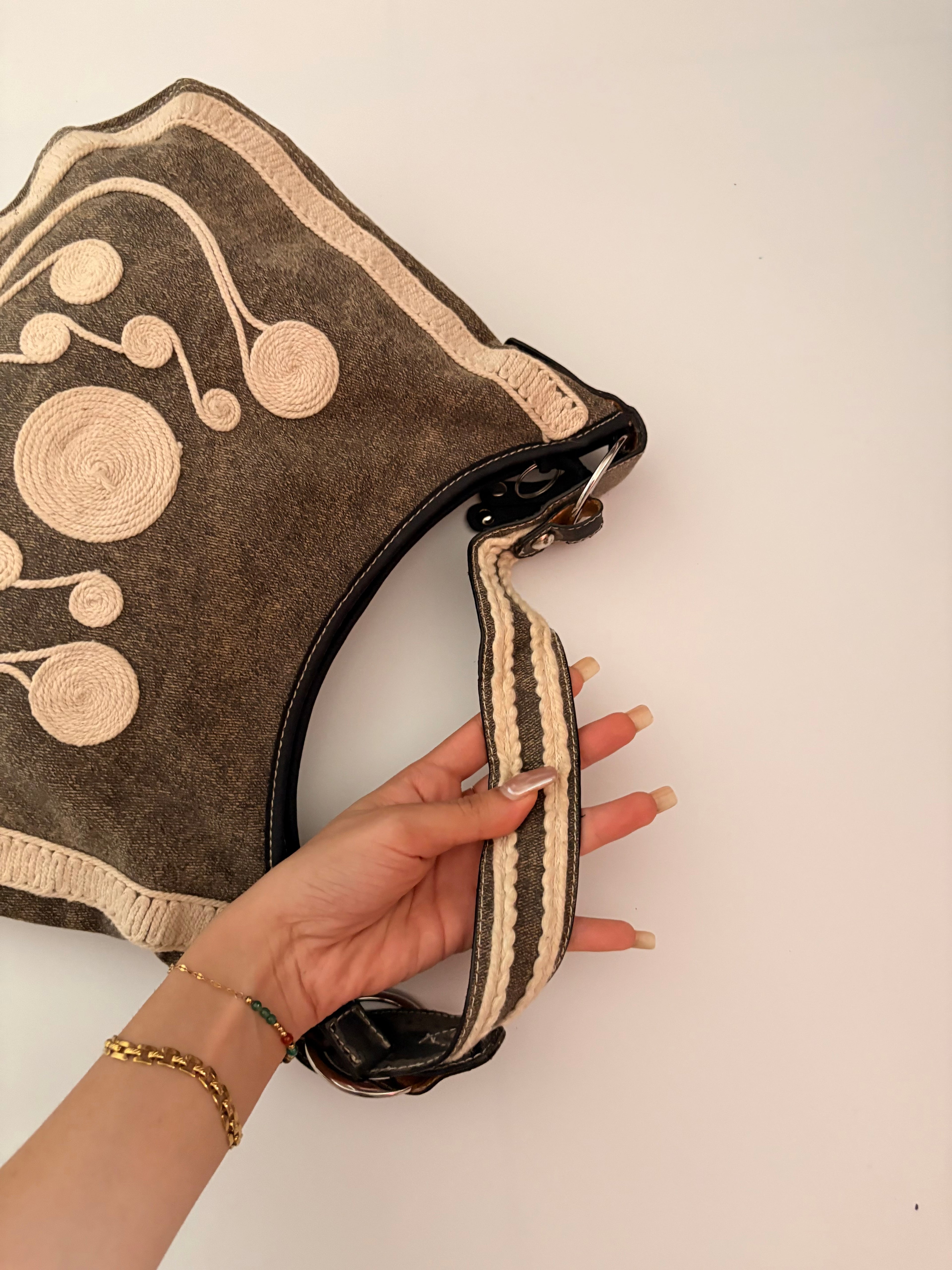 denim hobo bag