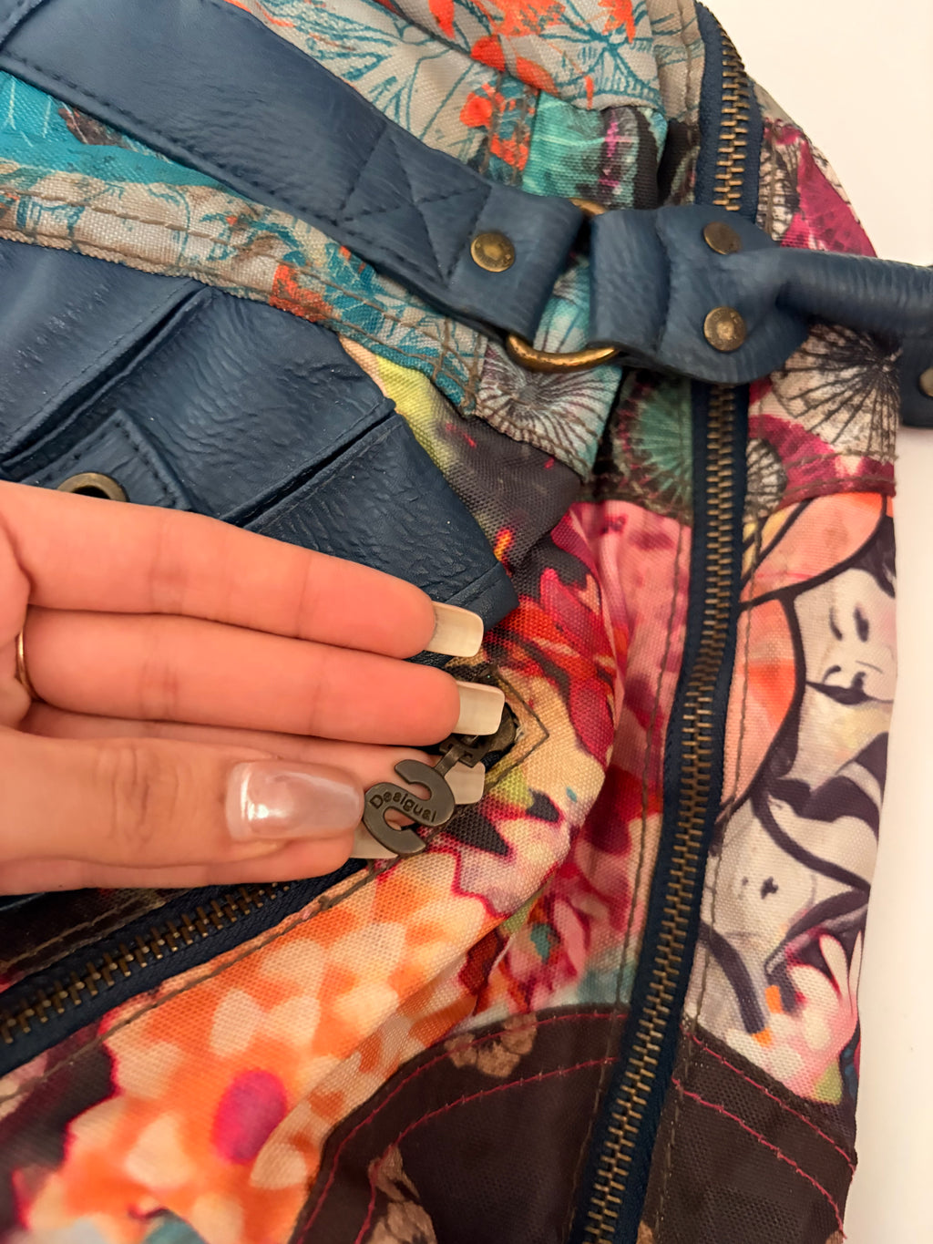 Desigual tokyo patchwork bag