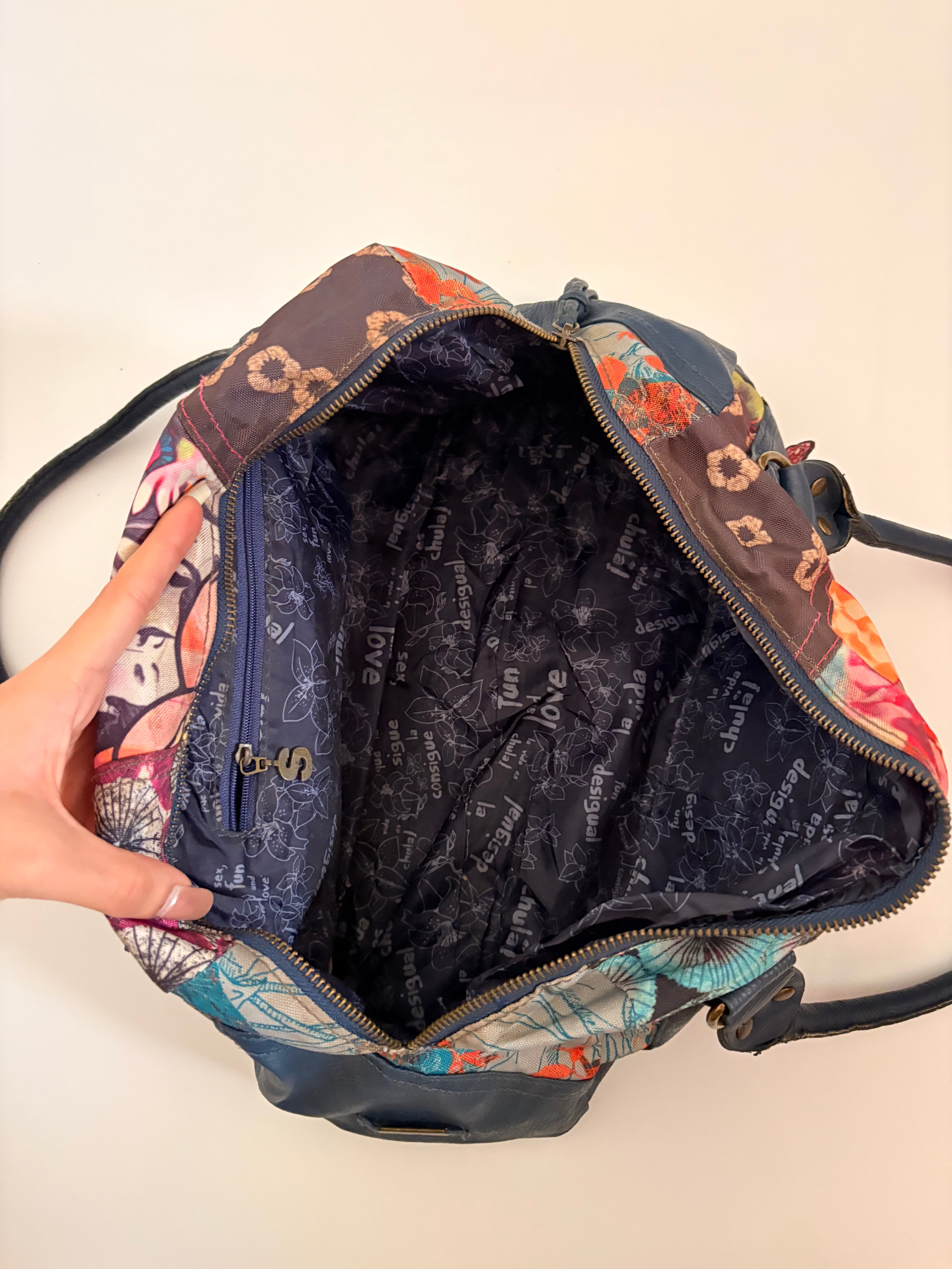Desigual tokyo patchwork bag