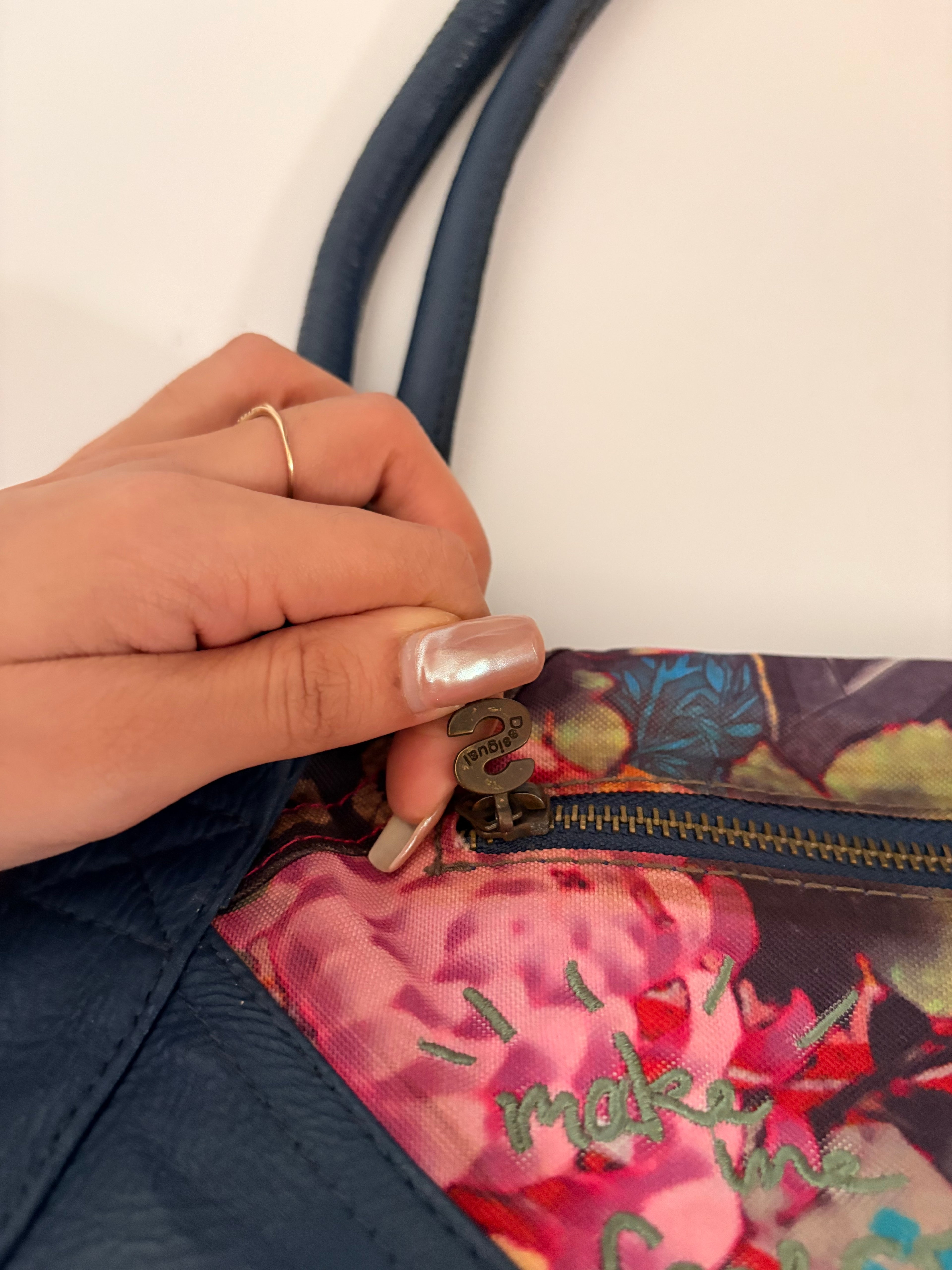 Desigual tokyo patchwork bag