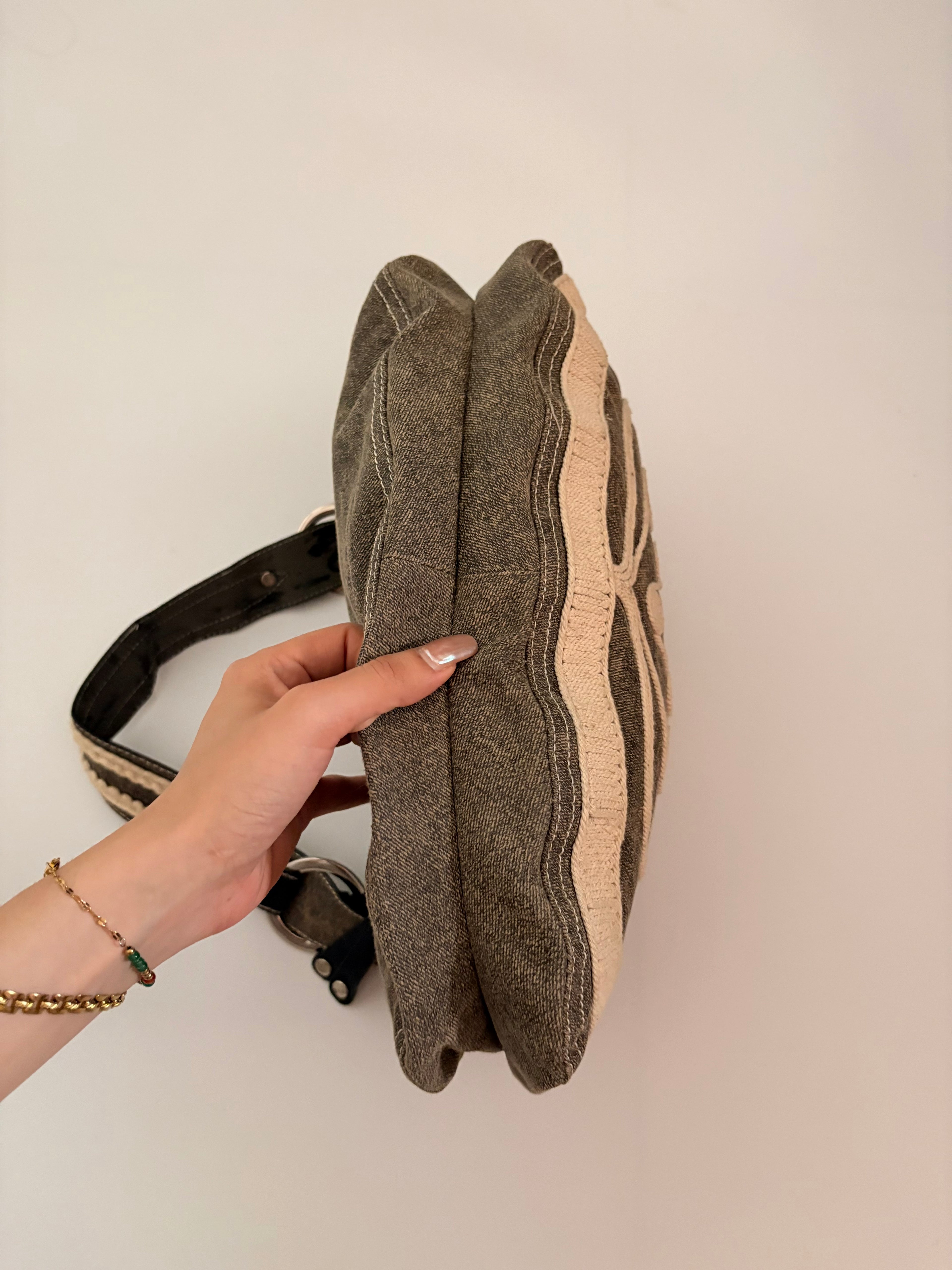 denim hobo bag